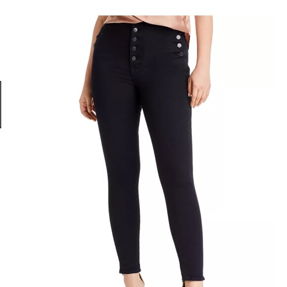 J Brand Natasha Sky High Skinny Jeans in Bluebird Size 26 NWT - Picture 2 of 10